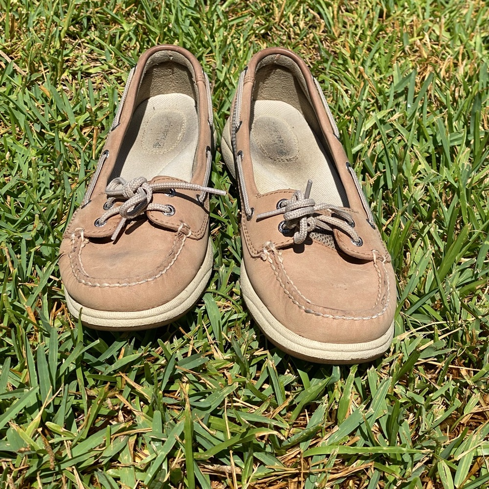 Sperry angelfish Deck Shoes. Laguna Linen